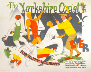 ‘The Yorkshire Coast’  LNER poster  1930.