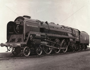 The ‘Duke of Gloucester’ locomotive.