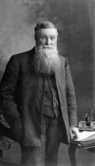 John Dunlop  Scottish inventor  c 1890.