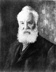 Alexander Graham Bell  Scottish-born inventor and telephone pioneer  1910.