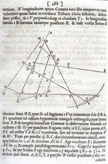 ‘To determine the trajectory of a comet moving in a parabola...’  1687.
