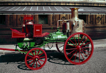 'Sutherland' steam fire engine  1863.