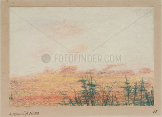 Land and sky  18.15  26 September 1883.