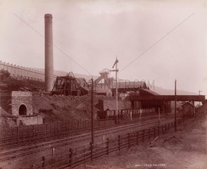 Waun Lwyd Colliery  Wales  1880-1895.
