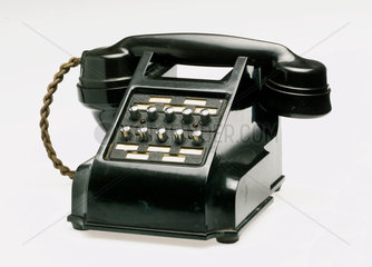 Intercommunicating telephone with ten selector buttons  1950.