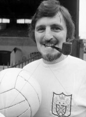 Jimmy Hill  British footballer  c 1973.
