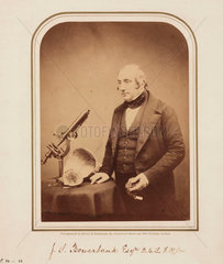 James Scott Bowerbank  British geologist  1854-1866.