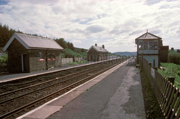 Garsdale Station  North Yorkshire  1994.