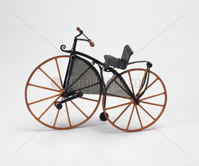 Lady's ‘boneshaker’ bicycle  1870.