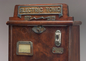 Electric tonic amusement machine  c 1920.