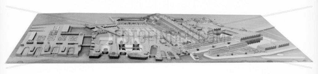 Model of Portsmouth Dockyard  1774.