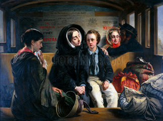 'Second Class - The Parting'  1855.