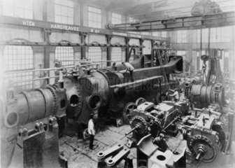 Deptford power station  London  1890.