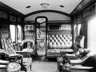 Carriage interior  1905.