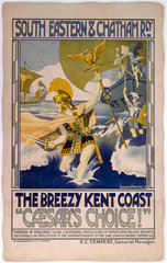 ‘Caesar’s Choice’  SECR poster  1913.