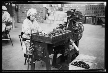 Worker in a sweet factory  1933.
