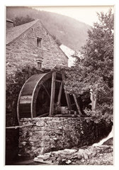 'Trefriw  the Old Water Mill'  c 1880.