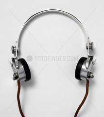 Pair of Sterling headphones  c 1920s.