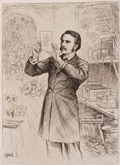 James Cossar Ewart  zoologist  1884.