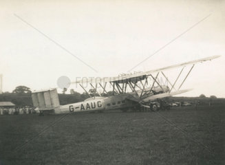 HP42 G-AAUC 'Horsa' on the Cape to Cairo service  21 December 1932.