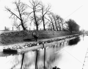 Northgate locks  Shropshire Union Canal  Cheshire  c 1890.