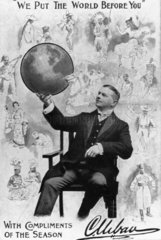 Charles Urban  American documentary film pioneer  c 1910s.