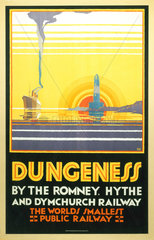 'Dungeness’  Romney  Hythe and Dymchurch Railway poster  1928.