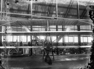 Cody Aeroplane No1  front view after completion  1908.