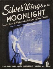 'Silver Wings in the Moonlight'  sheet music cover  1943.