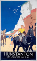 ‘Hunstanton’  LNER poster  1923-1947.