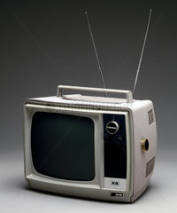 KB ‘Featherlight’ portable television set  c 1970.