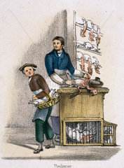 'Poulterer'  c 1845.