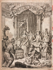 Presentation of gifts from Asia  1712.