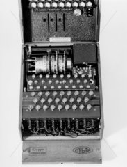 'Enigma' cypher machine  c 1930s.