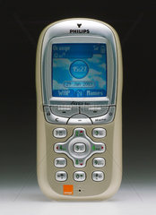 Philip’s ‘Fisio 820’ mobile phone  2003.