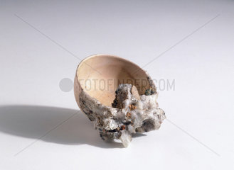 Rice bowl from Hiroshima  1945.