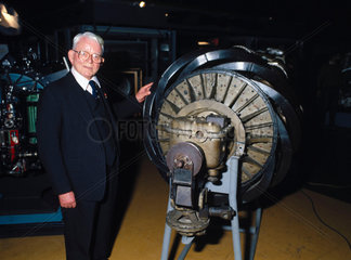 Sir Frank Whittle  English engineer  c 1988.