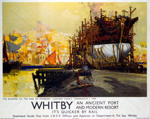 ‘Whitby’  LNER poster  1923-1947.