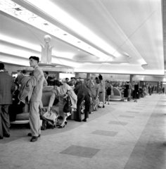 First Class Customs examination hall  Ocean Terminal  1950.