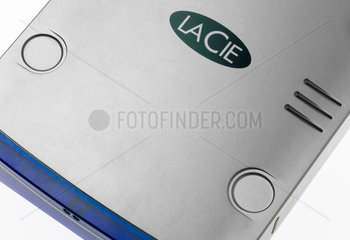LaCie portable hard drive  2004.