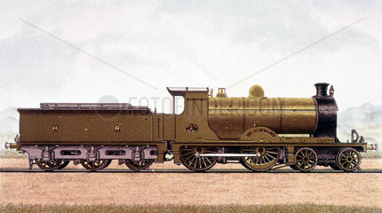 Highland Railway express locomotive  no 61.