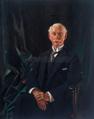 Sir Charles Algernon Parsons  Irish engineer  1921.