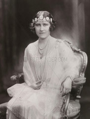 Portrait of Elizabeth  the Duchess of York  1926.