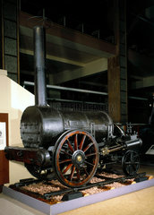 Remains of Stephenson's 'Rocket'  1829.