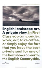 'English Landscape Art - A Private View'  BR poster  1990.