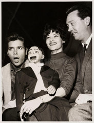 'Cliff Richard  Carole Gray  Charlie Brown and Arthur Worsley'  1963.