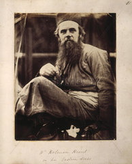 'Holman Hunt in Eastern dress'  1864.