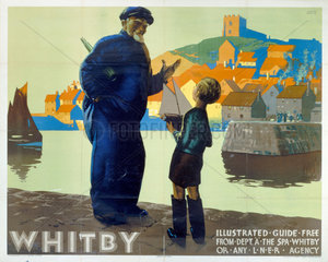 'Whitby'  LNER poster  1923-1947.