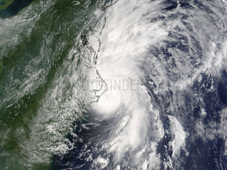 Hurricane Alex from space  August 2004.