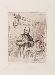 Fleeming Jenkin  British electrical engineer  1884.